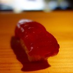 寿し おおはた - ［2016/01］(昼)おまかせにぎり(6480円)・紀州勝浦産中とろの握り