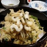 磯吉 - 穴子のかき揚げ
