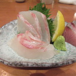 君想ふ暮らし - 愛媛産マダイの刺身(￥480)