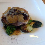 ラ･マンチーナ - 鶏とフォアグラのマルサラソース