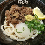 Hanamaru Udon - 牛肉おろしぶっかけ（小） ¥450