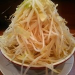 らーめん男盛 - 野菜の量がすごいです(*_*)