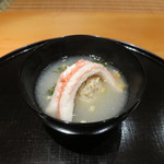 日本料理 幸庵 - 松葉ガニの吹雪仕立て