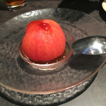 Motsunabe Mizutaki Kiwami - 丸ごと冷やしトマト
