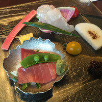 水暉 ザ・リッツ・カールトン京都 - コース料理「丹頂」お造り