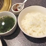 Seikouen - ご飯と味噌汁とからいやつ♪