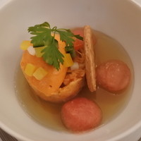 フランス料理 壺中天 - ズワイガニのサラダ