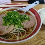 中華そば専門店 みたか - 中華そば　みたか　こいくちライスセット