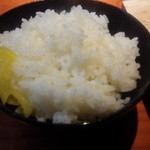 ふたみうどん研究所 - 白飯