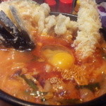 ふたみうどん研究所 - 特製辛みそうどん