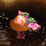 IL TEATRINO DA SALONE - メイン：蝦夷鹿アッロースト スーゴ ディ グーラッシュ（2016.1）