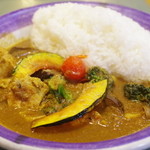 エチオピアカリーキッチン - チキン野菜