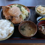 かね八 - 料理写真:肉スタミナ焼定食