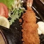 かれんす居酒屋 - 大っきいエビフライ美味しい