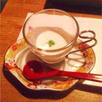京橋 二刀流 - カリフラワーの冷製スープ