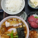 Ichimura Shokudou - ラーメン定食 ７８０円