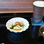 祇園もりわき - ふきのとうの豆腐★