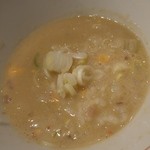 がふうあん - あんこうのつけ麺-雑炊サービス(2016/1)