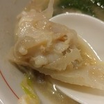 がふうあん - あんこうのつけ麺(2016/1)