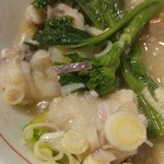 がふうあん - あんこうのつけ麺(2016/1)