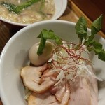 がふうあん - あんこうのつけ麺(2016/1)