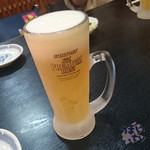 お食事処水仙 - お食事処水仙　　プレミアムモルツ樽生