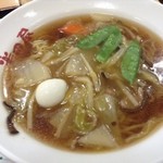 大衆食堂 半田屋 - 広東麺280円 税別