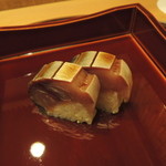 赤坂 詠月 - 鯖の小袖寿司2016.1