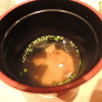 鮨 とかみ - 鮪のコラーゲンスープ