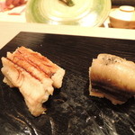 鮨 とかみ - 穴子（ツメ・竹塩）