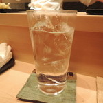 鮨 とかみ - 芋焼酎（富乃宝山）