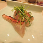 鮨 とかみ - キンメの塩漬け燻製