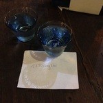 Khanhcasa Tea House - 提供されたお水とこちらのWiFiフリーパスワード