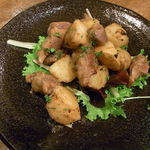 なかむら屋 - 砂ズリとジャガイモのカレー炒め￥７００～９００？