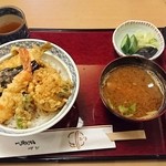 Tensuzu - ランチ 上天丼、美味しいです。