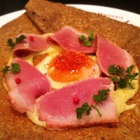 鴨胸肉のスモーク・ガレット