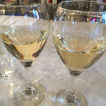 ユリイカ - ランチセット、ドリンクは白ワインを選択。