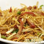 hong kong Yakisoba (stir-fried noodles)