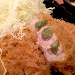 とんかつ いわい - 六白黒豚 特選ロースかつ定食 120g（1,650円）