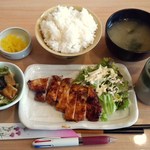 Stand By Me - 今日のランチ（豚肉の味噌漬け）500円