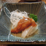 よねさん - 【2015年12月】烏賊のわた和え（サービス）