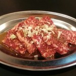 焼肉無印 - 中落ちカルビ