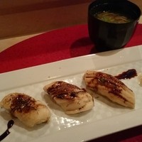 馳走や直 赤坂本店 - あなごにぎり