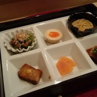 馳走や直 赤坂本店 - 酒肴６種盛り
