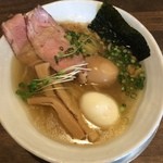 麺作 赤シャモジ - うまシャモジ 塩 2種玉子