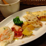 アルベロ - ランチ　前菜(2015.12月)