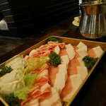 百年古家 大家 - あぐー豚のしゃぶしゃぶ