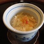 米倉 - 15.12月 ズワイガニ 白菜 鯛味噌入り里芋饅頭