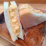 燻製ビストロ みつ志 - 薫製たまごサンド