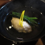 米倉 - 15.12月 お椀 鰆の真薯と小松菜